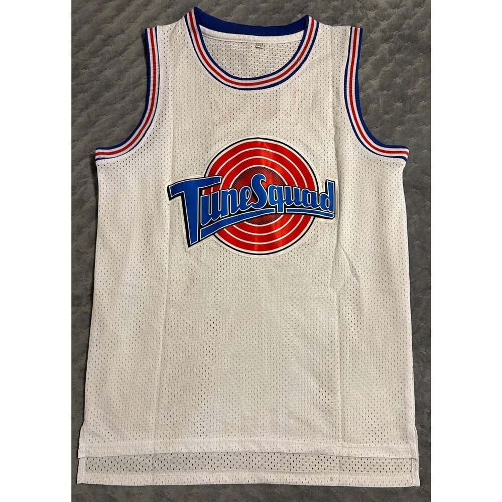 Space Jam Tune Squad Lola Bunny 10 Basketball Jersey White Mesh Tank Top Small
